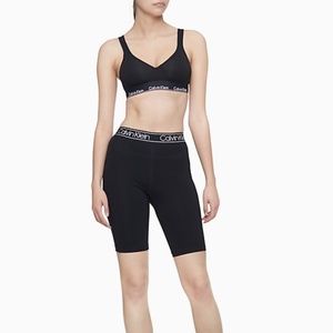 CALVIN KLEIN Performance High Waist Biker Shorts